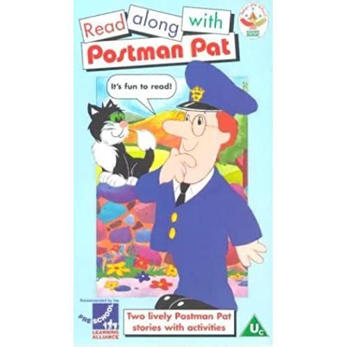 Postman Pat Read Along With Postman Pat Vhs