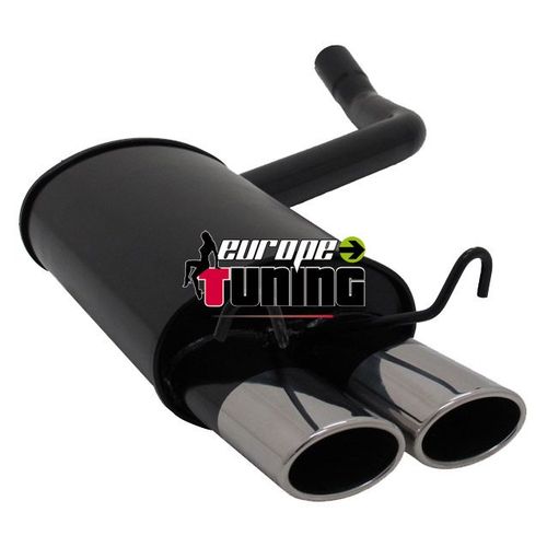 Pot Echappement Sport Mercedes W201 88-93  2x85/58mm Race