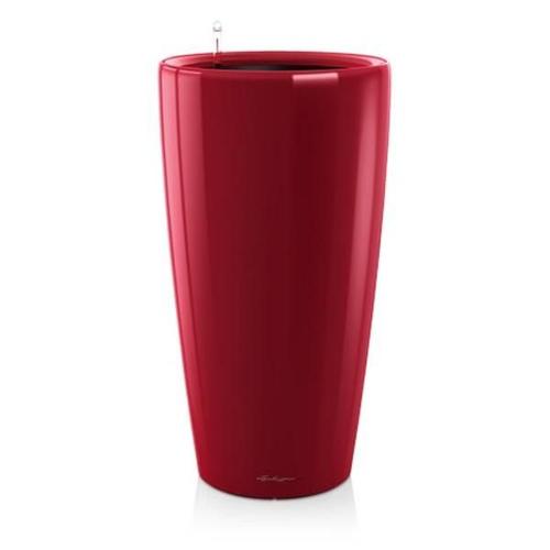 Pot Rondo Premium 40 - Kit Complet, Rouge Scarlet Brillant  40 Cm