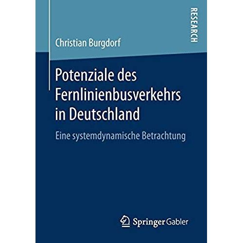Potenziale Des Fernlinienbusverkehrs In Deutschland    Format Broch 