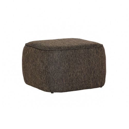 Pouf En Acrylique Et Polyester  Marron Fonc