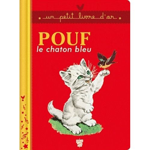 Pouf Le Chaton Bleu    Format Album 