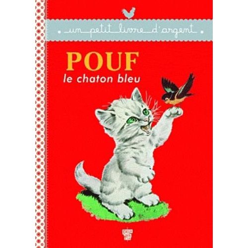 Pouf Le Chaton Bleu    Format Album 