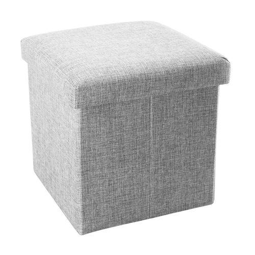 Pouf Pliable 38x38x38cm Ottoman Cube Foot Seat Stool Poire Siges Gonflables