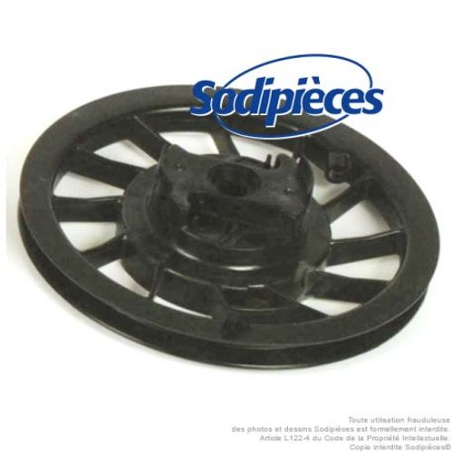Poulie De Lanceur Pour Moteur Briggs & Stratton. N Origine 498144