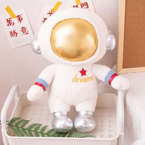 Poupe astronaute, jouet en peluche, vaisseau spatial, poupe de chiffon, poupe robot, cadeau pour la journe des enfants J Astronaute 45cm