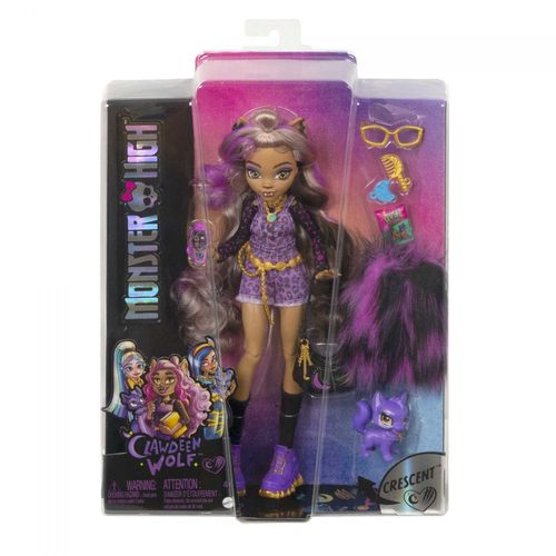 Monster High - Clawdeen Wolf Avec Animal De Compagnie