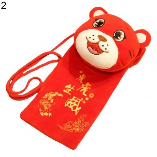 Poupe En Peluche 2022 Pour Mascotte, Pendentif En Peluche De Style Chinois, Porte Monnaie En Peluche, Jouet Pour Enfants, Enveloppe Rouge  Utiliser Pour L'argent Du Nouvel An