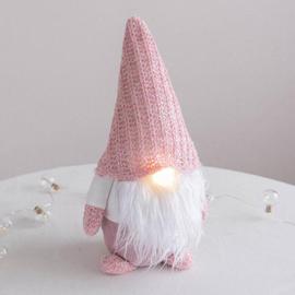 Virtcooy Peluche Pâques - Gnomes poupée Lumineux sans Visage