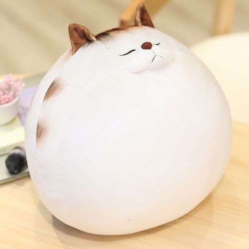 Poupe Japonaise Mignonne De Chaton D'animal De Compagnie Poupe De Chat D'oeuf Poupe De Chat Lit Peluche Jouet Oreiller Surdimensionn Poupe Chat Calico-30cm