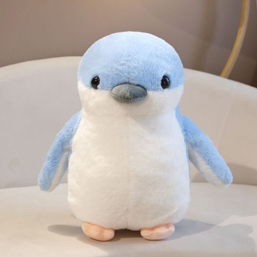 Poupe pingouin debout de la srie Aquarium, jouet en peluche, poupe phoque, grande machine  saisir Pingouin bleu - Petit 34 cm 0,35 kg