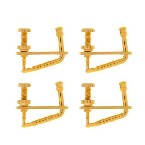 Pour 3/4 - 4/4 Violon Plaqu DOr Violon String Tuner Fine Tuner Adjuster