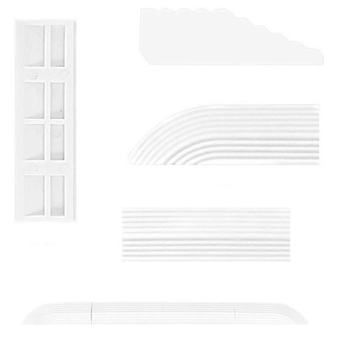 Pour Cloud Whale Sweeping Robot Doorill Cushion Bench Climbing Step Slope Strip Accessories, C