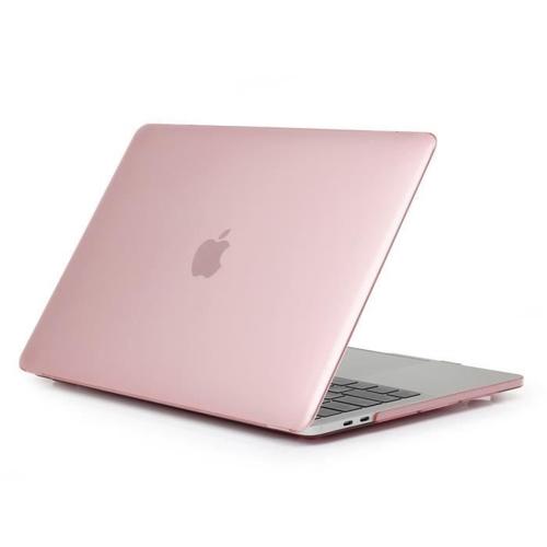 Pour Coque Macbook Pro 15 Touch Bar Housse Modle A1990/A1707? Anti Choc Rigide tui De Protection -Pink