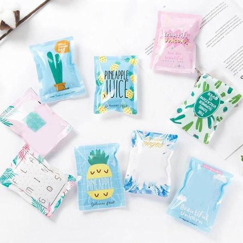 Pour Creative Cartoon Portable Mini Reusable Ice Pack Glacire Isole Gel Froid B