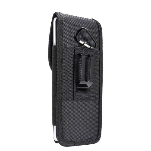 Pour Crosscall Core-Z5 (2022) tui Housse Ceinture Verticale Cuir Nylon - Dfvmobile