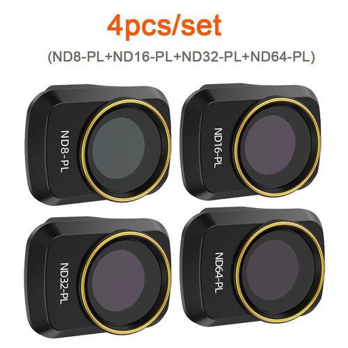 Pour Dji Mini 2 Drone Camra Cardan Objectif Filtre Nd-Pl Uv Cpl Nuit Camra Pare-Soleil Protecteur Pour Dji Mavic Mini2 Accessoires - Type Rose