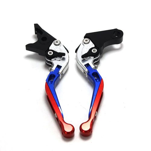 Pour Ducati 848 Evo 2007 2008 2009 2010 2011 2012 2013 Nouvelle Cnc Rglable Pliable Extensible Moto Rouge Leviers D'embrayage De Frein - Type A