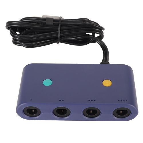 pour Gamecube Controller Adapter 3 en 1 Game Controller Converter pour Wiiu pour Switch PC