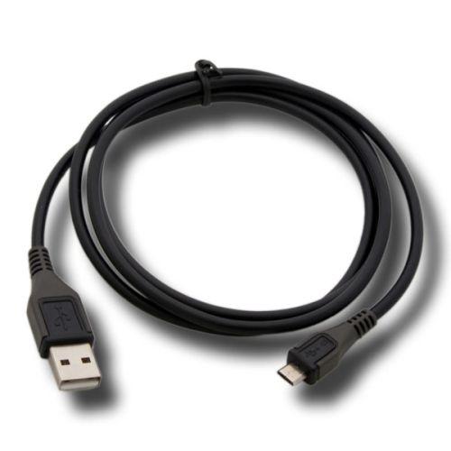 Pour MICROSOFT LUMIA 650 : Cable Usb Noir Type Micro Usb Synchro Et Charge