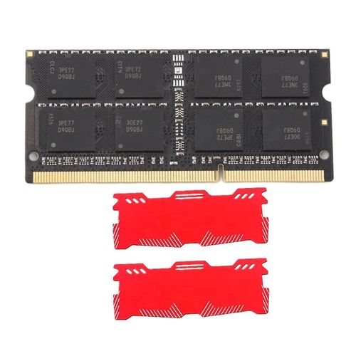 Pour MT 8 Go DDR3 Ordinateur Portable Ram Mmoire + Gilet De Refroidissement 1333Mhz PC3-10600 204 Broches 1.35V SODIMM pour Ordinateur Portable Mmoire Ram