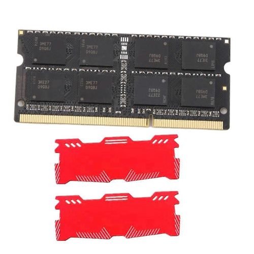 Pour MT 8 Go DDR3 Ordinateur Portable Ram Mmoire + Gilet De Refroidissement 1333Mhz PC3-10600 204 Broches 1.5V SODIMM pour Laptop Me