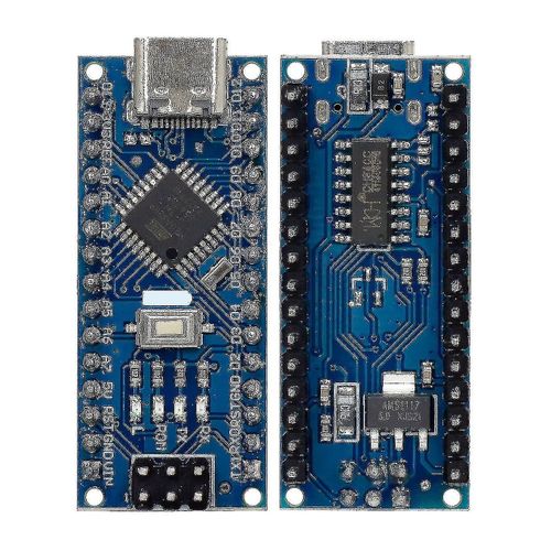 Pour Nano Mini / Type-c / Micro USB avec le chargeur de dmarrage Contrleur rouge compatible pour Arduino Ch340 Pilote USB 16mhz Atmega328p (Type-c Soudage USB