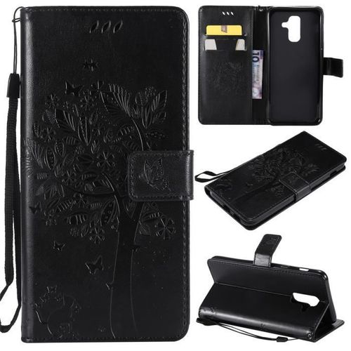 Pour Pour Galaxy A6 Plus Housse? Galaxy A6+ Housse? Support Rtro Housse Protection Samsung Galaxy A6 Plus/ A6+ 2018 (6.0