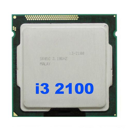 Pour processeur Core i3 2100 CPU LGA1155 3 Mo Dual Core Desktop CPU pour carte mre B75 USB Mining