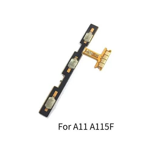 Pour Samsung Galaxy A01 A11 A21s A21 A31 A41 A51 A71 bouton de Volume d'alimentation cble flexible interrupteur  cl latrale bouton de commande marche/arrt - Type A11 A115F