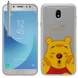 Coque silicone Pour Samsung Galaxy J5 Pro 2017 J530Y DS Ultra Fine Dessin anime jolie Winnie The Pooh Stylet Rakuten