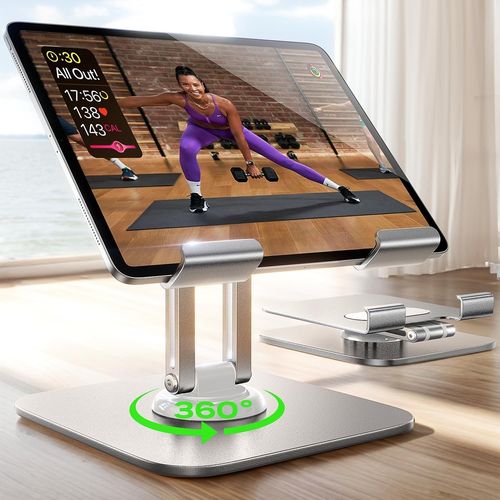 pour Support iPad Support de Tablette rglable pour Bureau,2024 pour iPad Accessoires pour Support iPad pour Bureau Kindle Support de Table/Moniteur/PS/Switch iPhone 12,9
