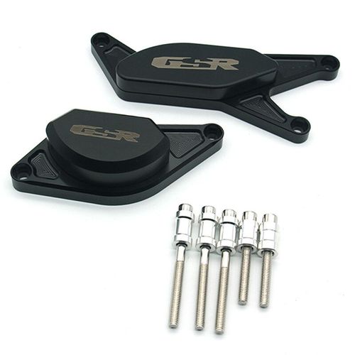 Pour Suzuki Gsr400 Gsrfemelle Gsr 400 600 2006 2007 2008 2009 2010 2011 2012,Moteur Crash Pads Quadro Sliders Prote - Type Black #A