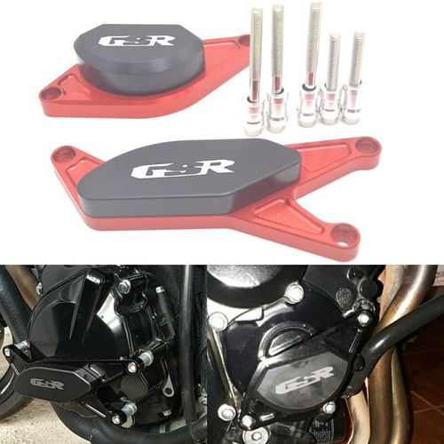 Pour Suzuki Gsr400 Gsrfemelle Gsr 400 600 2006 2007 2008 2009 2010 2011 2012,Moteur Crash Pads Quadro Sliders Prote - Type Rouge
