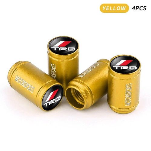 Pour Trd - Vannes De Roue De Voiture Hursports, Bouchons D'air Pour Toyota Trd, Avensis, Auris, Hilux, Cortrustcamry, Rav4, Reiz, Accessoires Automobiles, 4 Pices