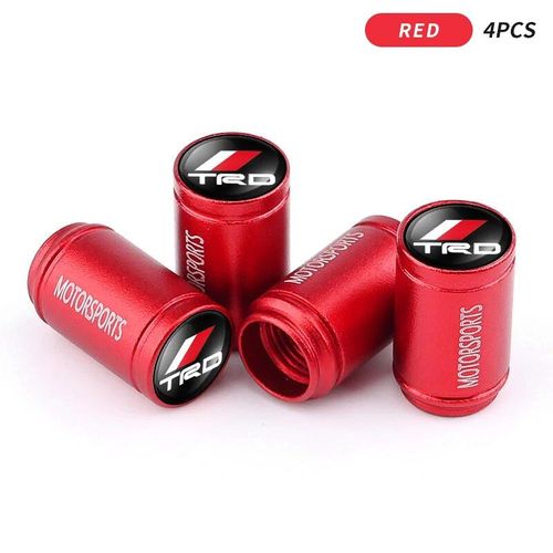 Pour Trd - Vannes De Roue De Voiture Hursports, Bouchons D'air Pour Toyota Trd, Avensis, Auris, Hilux, Cortrustcamry, Rav4, Reiz, Accessoires Automobiles, 4 Pices
