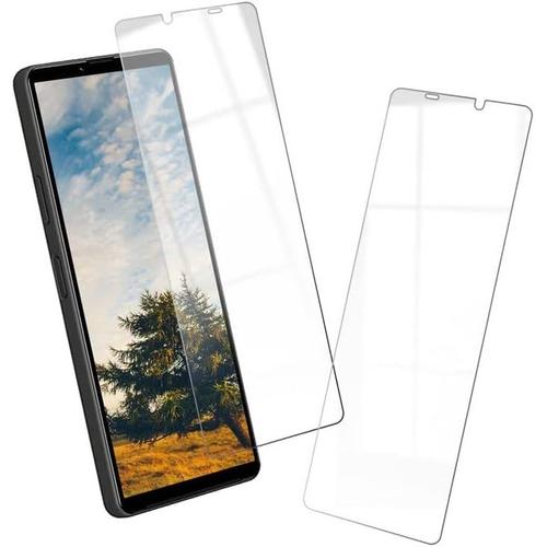 Pour Verre Tremp Sony Xperia 10 Iv, 2 Pices Duret 9h, Sans Bulles Pour Sony