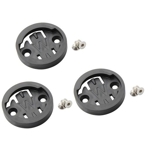Pour Wahoo 3pcs - Support D'ordinateur De Vlo, Capuchon Suprieur, Adaptateur De Chronomtre, Compteur De Vitesse De Vlo De Route Vtt, Base Fixe Pour Garmin Bryton Wahoo