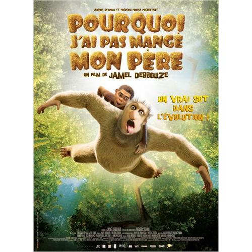 Pourquoi J'ai Pas Mang Mon Pre - Affiche Originale De Cinma - Format 120x160 Cm - Un Film De Et Avec Jamel Debbouze - Mlissa Theuriau, Ari Elmaleh, Youssef Hajdi, Julian Ciais - Anne 2015