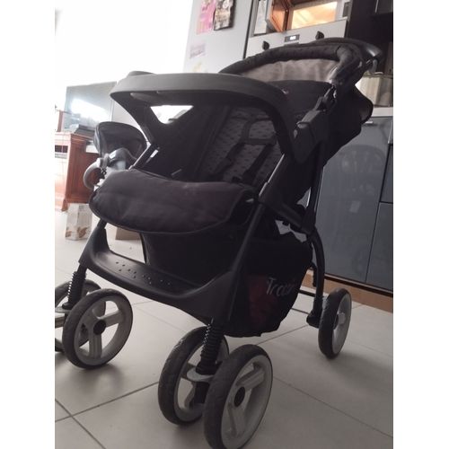 Poussette 2 En 1 Et Sige Auto Noir