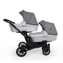 Poussette double best sale isofix