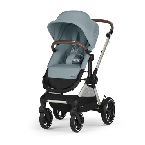 Poussette Eos Lux Taupe Sige Sky Blue - Cybex Gold