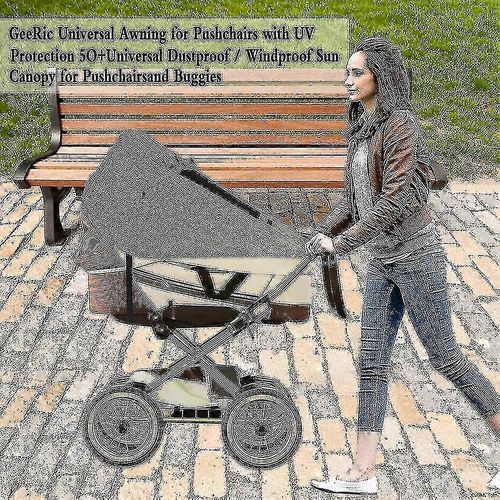 Poussette Pare-Soleil Poussette Pare-Soleil Avec Fentre DObservation Et Larges Ailes
