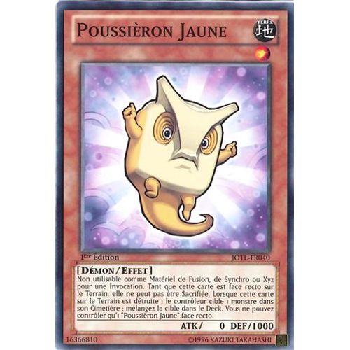 Poussieron Jaune --Jotl -F040--Commune