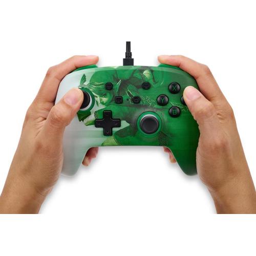 Powera Wired Enhanced Controller Heroic Link Zelda - Manette Filaire Amliore Pour Switch