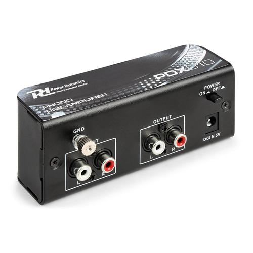 Power Dynamics PDX010 Pr-amplificateur pr-ampli stro pour ligne phono