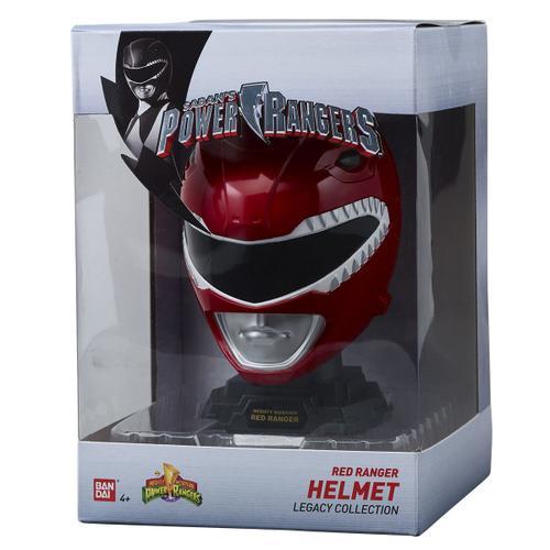 Power Rangers Casque Rouge Collector chelle 1/4