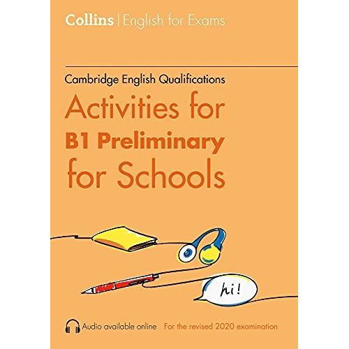 Collins Cambridge English -- Activities For B1 Preliminary For Schools    Format Broch 