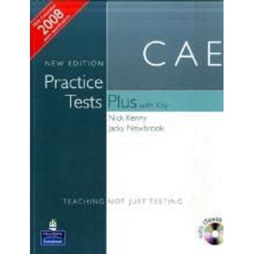 Practice Tests Plus Cae New Edition Students Book With Key/Cd Rom Pack   de Nick Kenny  Format Broch 