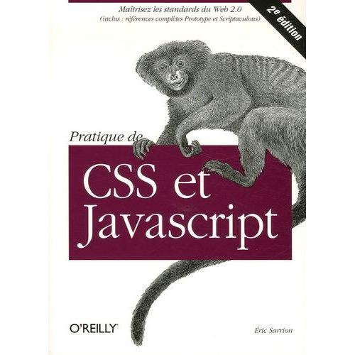 Pratique De Css Et De Javascript   de Sarrion Eric  Format Broch 